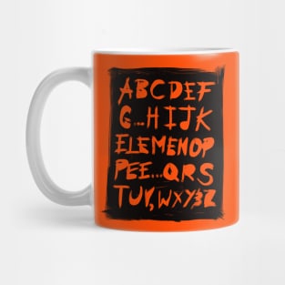 Alfabet Mug